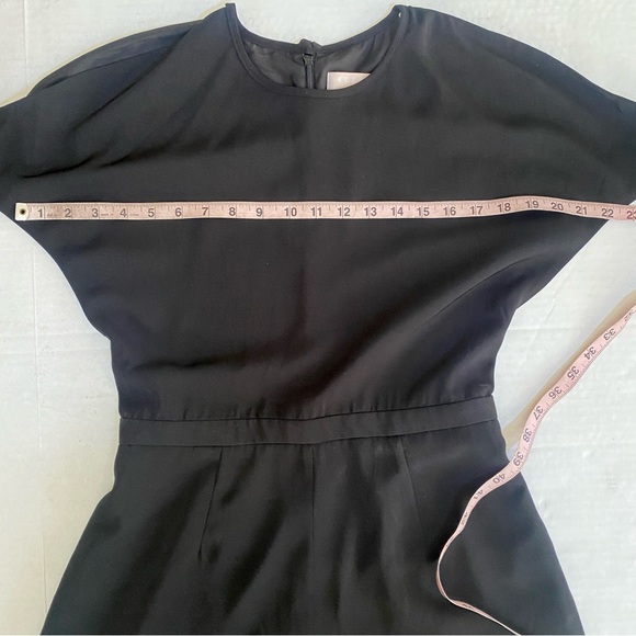 Keepsake The Label Two Minds Cold Shoulder Blck Playsuit Romper sz Medium - Picture 15 of 16